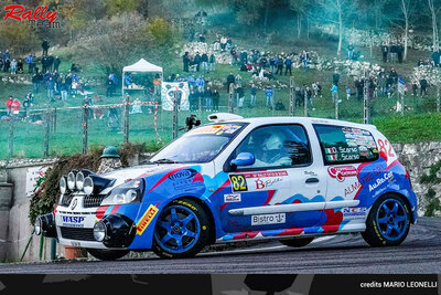 Rally Citt di Schio Davide Scarso Francesco Scarso Renault Clio RS